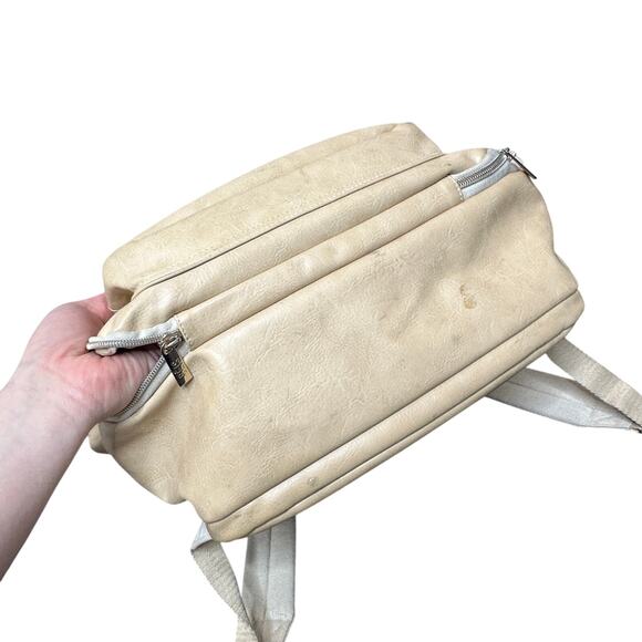 BEIS The travel Backpack in Beige Canvas main image 5